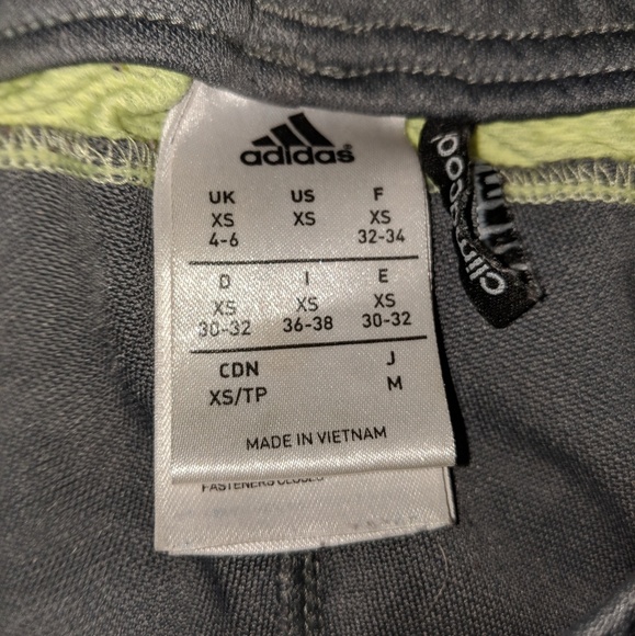 Adidas climacool grey and yellow soccer pants - Picture 7 of 8